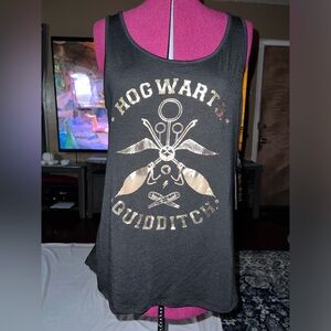 NWT Harry Potter Quidditch Mesh Tank Top